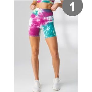 Vitality (previously Balance athletica) Tie-Dye High-Waist Women’s Bike Shorts